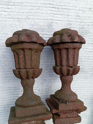 Antique Victorian cast iron pillars