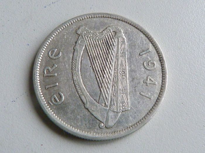 Really nice Irish silver halfcrown