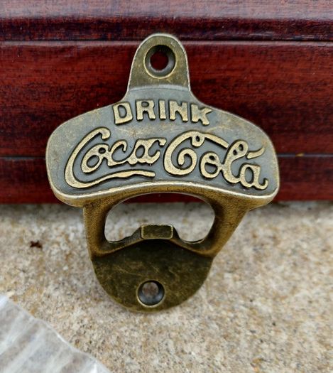 Coca Cola Metal Wall Mounted Bottle Opener (new).