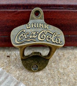 Coca Cola Metal Wall Mounted Bottle Opener (new).