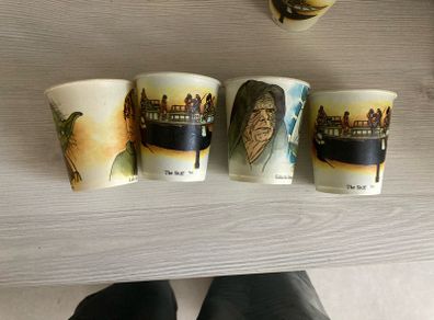 vintage star wars Dixie cups