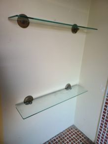 Bathroom Glass Shelves