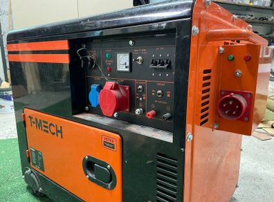 T mech portable 6.5kw Diesel Generator