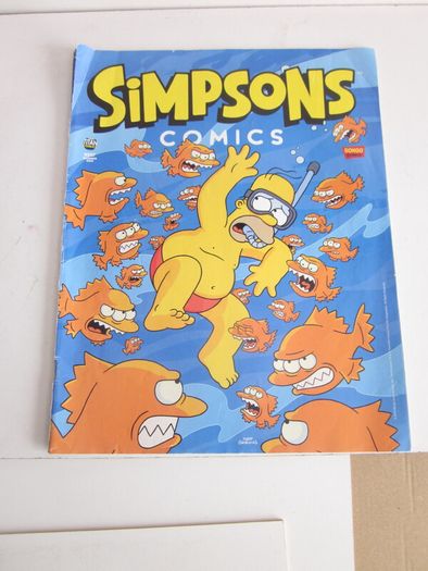 Five Simpsons Comics Published by Bongo Comics