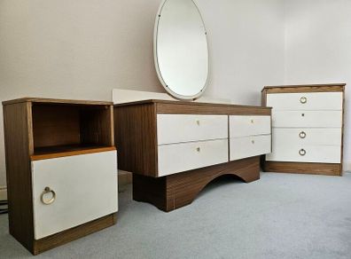 1960s vintage art deco dressing table
