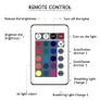 16 Colours Water Ripple Projector Dynamic Rotating LED Night Light with Remote Dimming Family Bedroom Romantic Ocean Decor Lamp Image 3