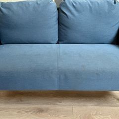 Ikea Glostad 2 seater sofa - blue