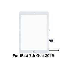 For iPad 10.2" 2019 7th Gen Digitizer Touch Screen Replacement Glass White New - FHT22IPDLCD