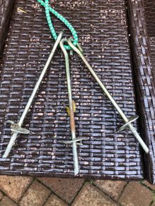 Trampoline hooks