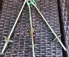 Trampoline hooks