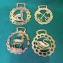 Vintage Brass Horse Bridle Badges  X 11 Image 5