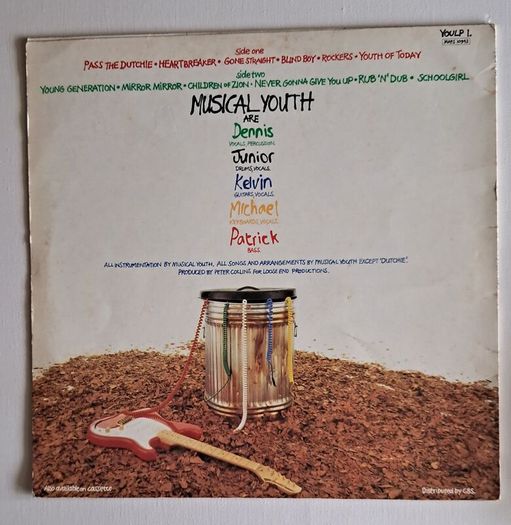 Musical Youth - The Youth Of Today (Irish Pressing)