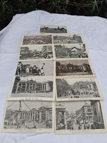 11 X 1903 Royal Visit to Dublin Postcards