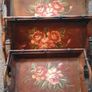Set of 3 large vintage metal tole trays Image 2