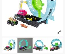 hot wheels glow in the dark playset