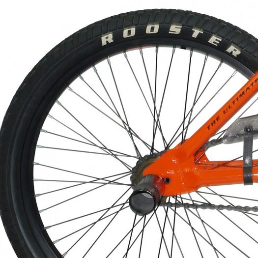 11" Rooster BIG DADDY, 20" Spoked Wheel, Neon Orange/Black