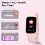 Smart Watch for Women,Fitness Watch with Heart Rate/Blood Oxygen Sleep Monitor,5ATM Waterproof Step Counter Watch with 24 Sport Modes,1.47'' Touch Screen Smartwatches for Android iOS - Upgrade Image 4