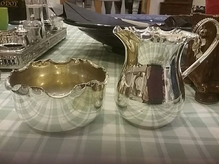 EPNS Jug & Sugar Bowl