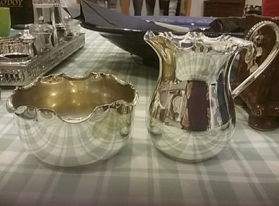 EPNS Jug & Sugar Bowl