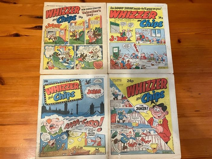 Comics: 'Whizzer and Chips'1987 (22 numbers)