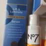 no 7 lift and luminate serum,day cream,serum foundation and radiance cleanser and toner Image 4