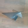 Large Mounted Boeing 737 CFM 56-3 Titanium Jet Engine Blade, Aircraft, Aviation Image 7