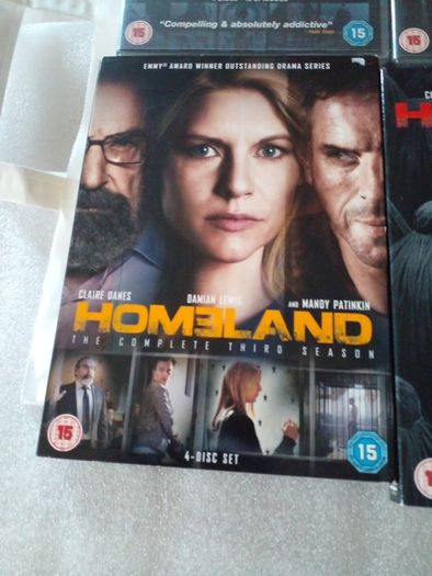 HOMELAND - first, second, third & fourth set