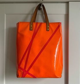 Rare Louis Vuitton Y2K Tote bag Monogram Vernis Robert Wilson Limited