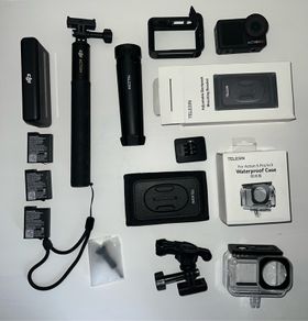 READ DESCRIPTION Dji Action 5 pro w/ accessories and 2 years of crash protection