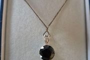 Silver Gemstone Pendant necklace