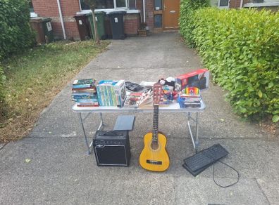 yard sale swords