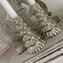 ShabbyChic  set of 2 Candle Holders with free candles Image 3