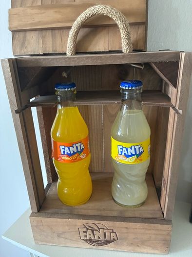 Vintage Fanta Timber Display Box