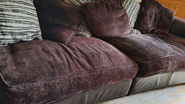 Large Sofa and Smaller Sofa pair