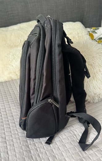 Everki Premium Black & Orange Laptop Backpack Travel Rucksack