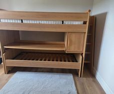 Gautien bunk beds and separate high bed  w storage