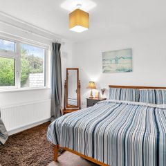 King size bed and mattress