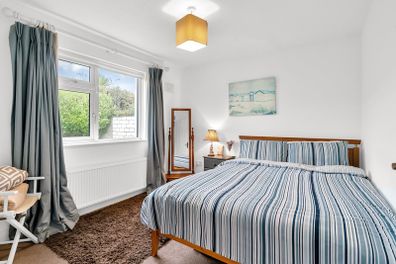 King size bed and mattress