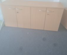 double beech storage cabinets