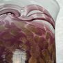 Hand blown curved glass dish Image 10
