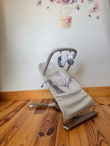Babylo Gravity Luxe Bouncer - Cashmere/Walnut