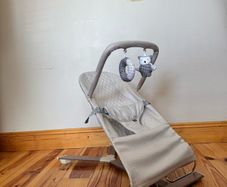 Babylo Gravity Luxe Bouncer - Cashmere/Walnut