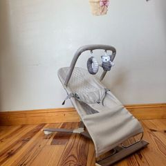 Babylo Gravity Luxe Bouncer - Cashmere/Walnut