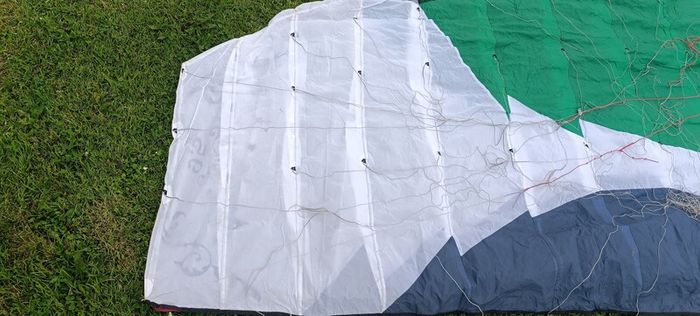 Power kite  avalon 9.5 + backpack+ bar