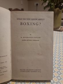 What Do You Know About Boxing .1947 (Hardcover)