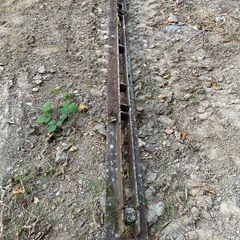 Heavy Duty Steel Scraping Track / Parlor Rail Iron