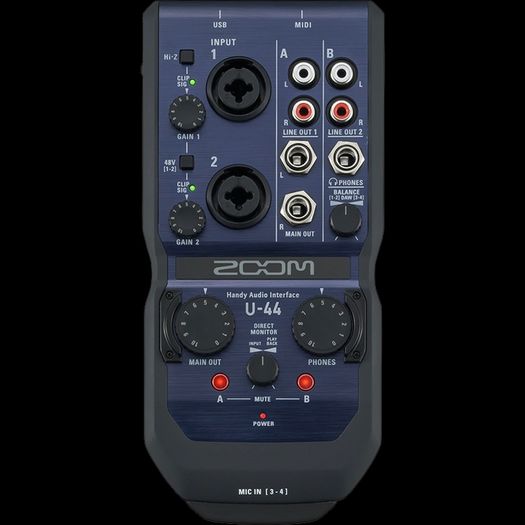 ZOOM U44 Mobile Audio Interface