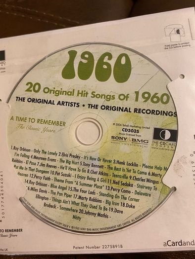 Birthday CD 1960