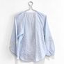 Pre Owned River Island Light Blue Boho Lace Trim Blouse Image 4