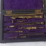 Antique French compass original case Image 9